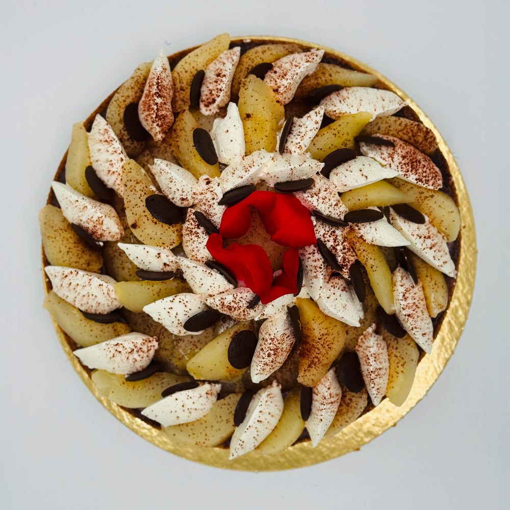 Tarte poire chocolat