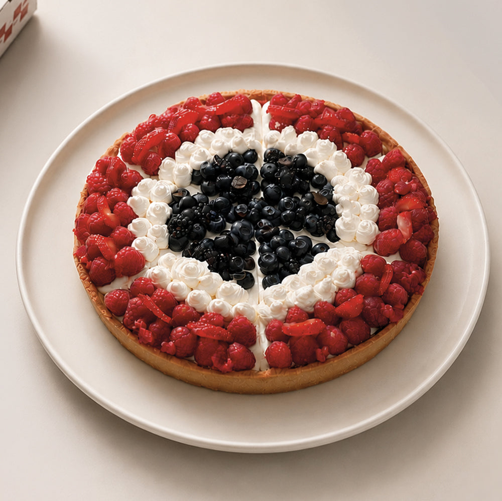 Tarte fruits rouges