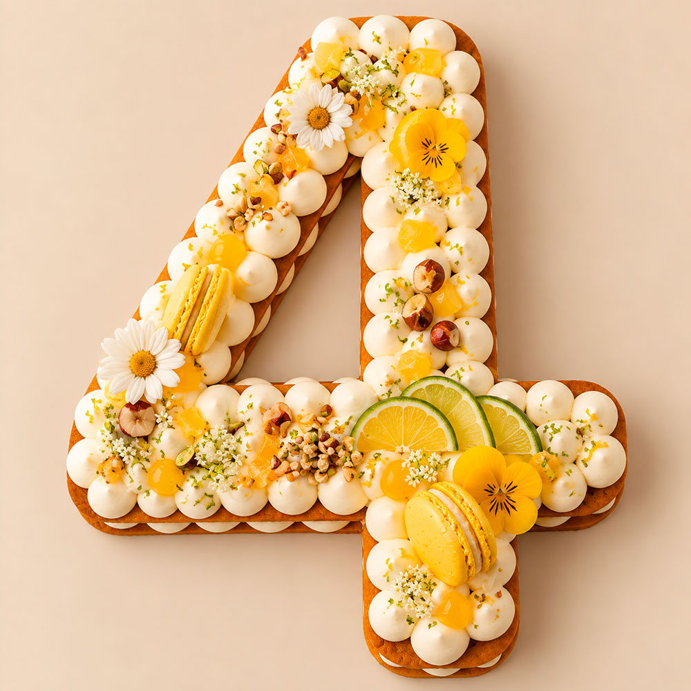 Number cake