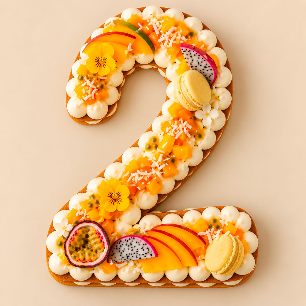 Number cake