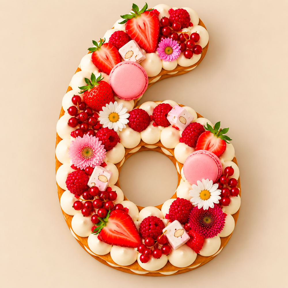 Number cake