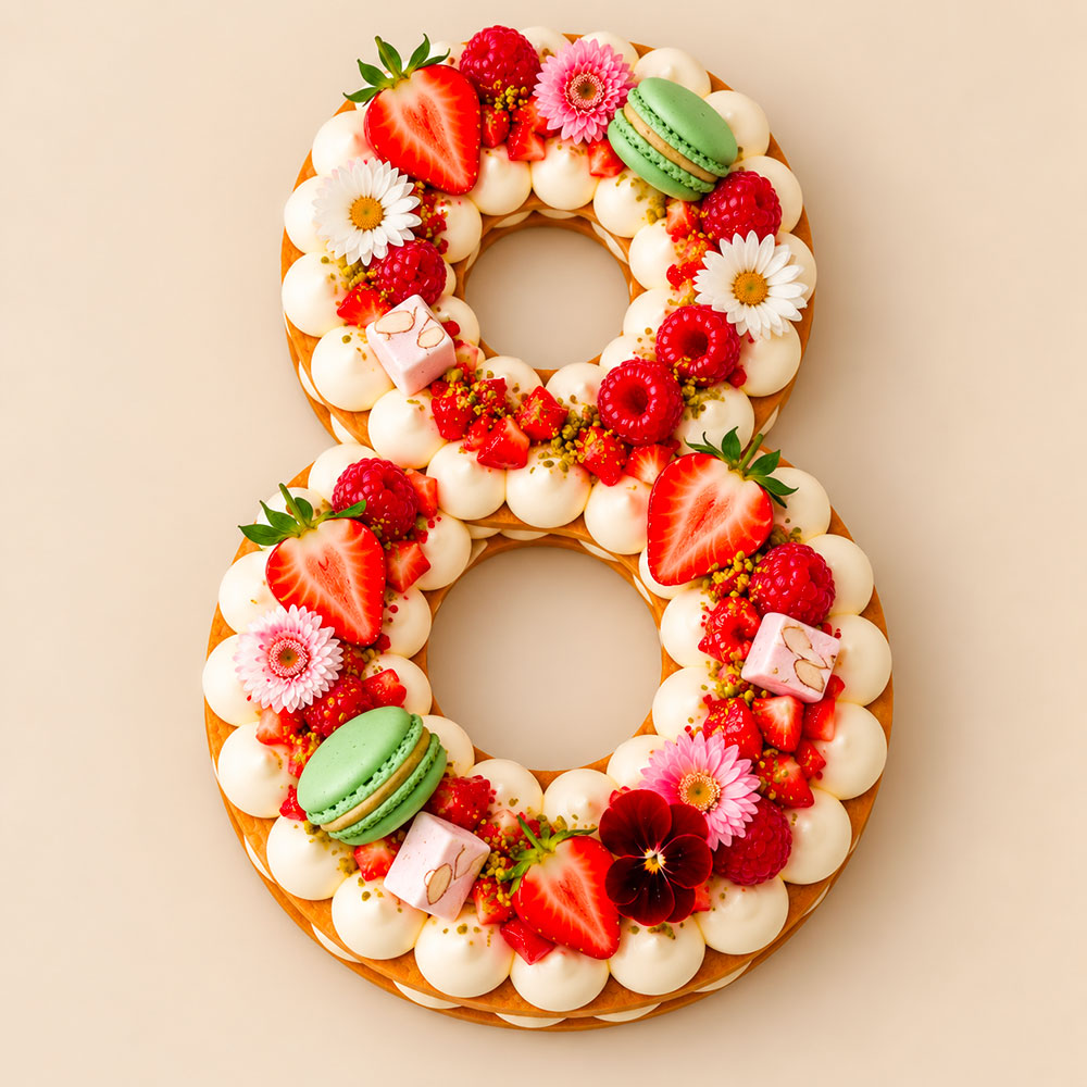 Number cake